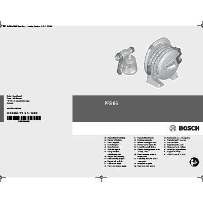 BOSCH PFS 65 (0603206100)