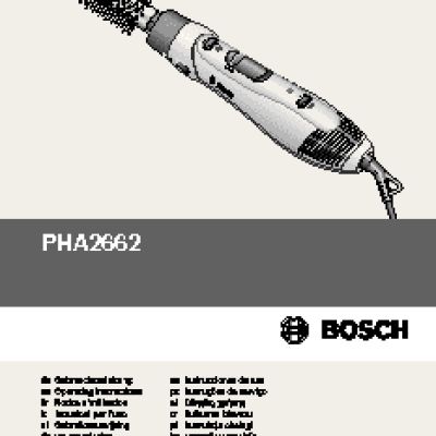 BOSCH PHA2662
