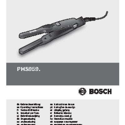 BOSCH PHC9590
