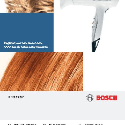 BOSCH PHD-5987 BrilliantCare Keratin Advance