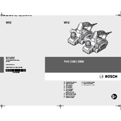 BOSCH PHO 1500