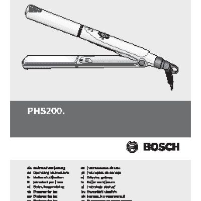 BOSCH PHS 2004