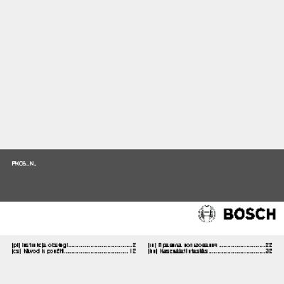 BOSCH PKC 675 N 14 D