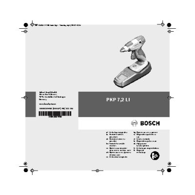 BOSCH PKP 7, 2 LI