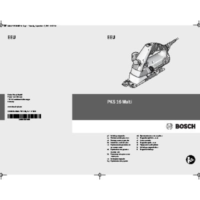 BOSCH PKS 16 Multi