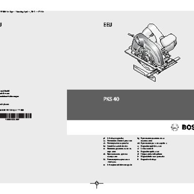 BOSCH PKS 40