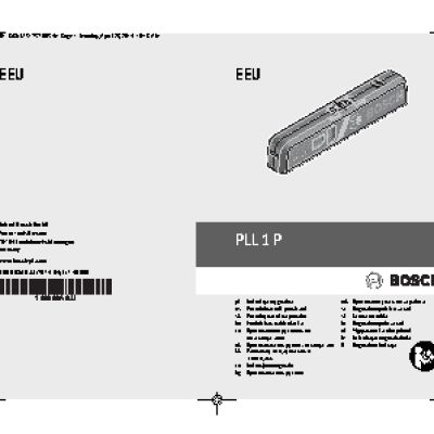 BOSCH PLL 1P (0603663320)