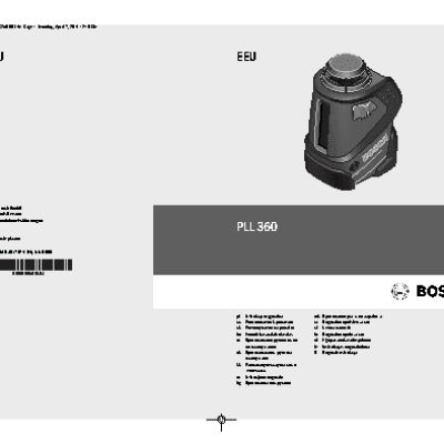 BOSCH PLL 360 Set (0603663001)