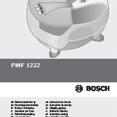 BOSCH PMF 1232