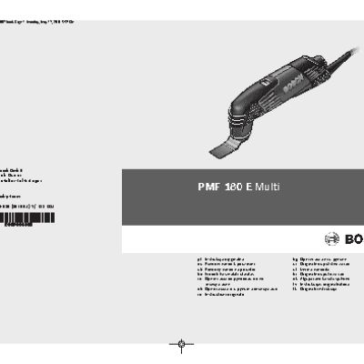 BOSCH PMF 180 E Multi