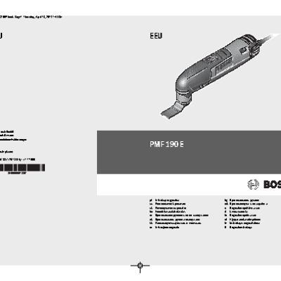 BOSCH PMF 190 E (0603100520)