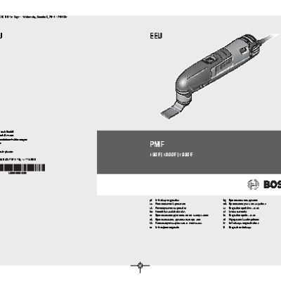 BOSCH PMF 190 E Toolbox (0603100502)