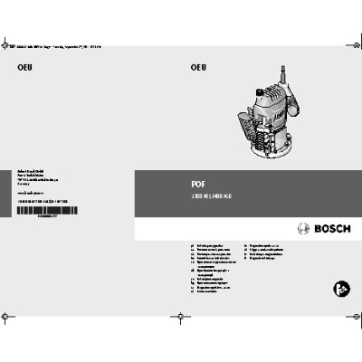 BOSCH POF 1400 ACE 060326 C 820