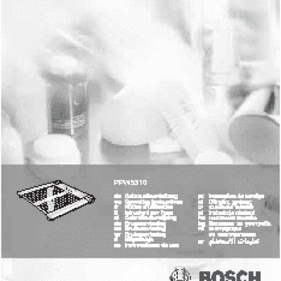 BOSCH PPW5310