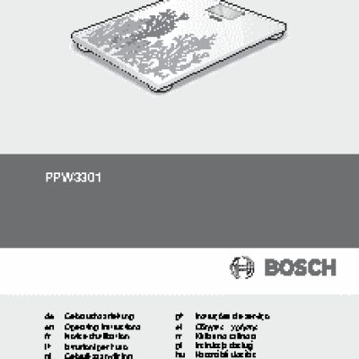 BOSCH PPW 3301 SlimLine Coral