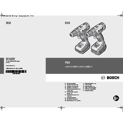 BOSCH PSB 1440 LI-2 1.5Ah x2 Case