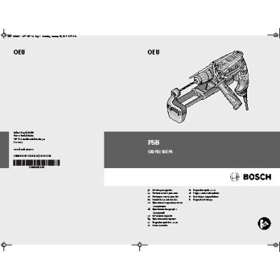 BOSCH PSB 500 RE 0603127020