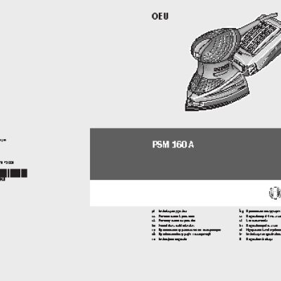 BOSCH PSM 160 A