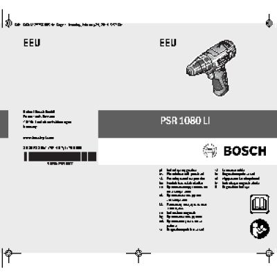BOSCH PSR 1080 LI 1.3Ah Case