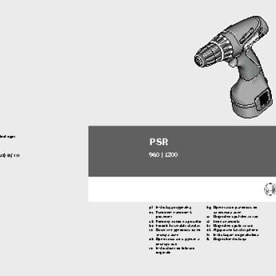 BOSCH PSR 1200