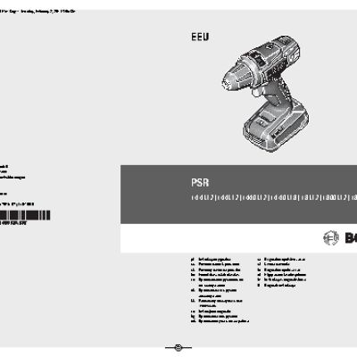 BOSCH PSR 18 Li-2 (0603973323)