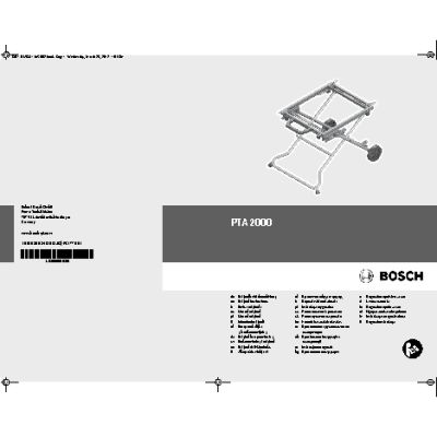 BOSCH PTA 2000
