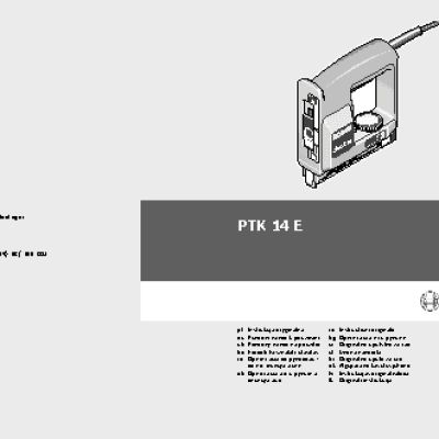 BOSCH PTK 14 E