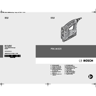 BOSCH PTK 14 EDT
