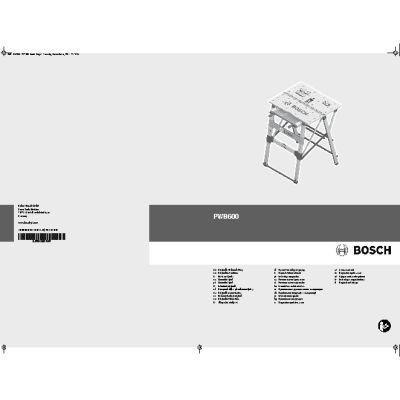 BOSCH PWB 600 (0.603.B 05.200)