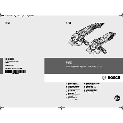 BOSCH PWS 1000-125 CE (0.603.3A2.820)