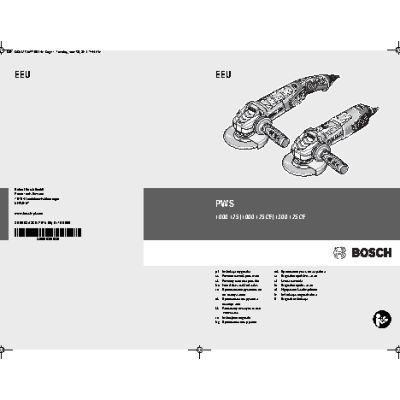 BOSCH PWS 1300-125 CE