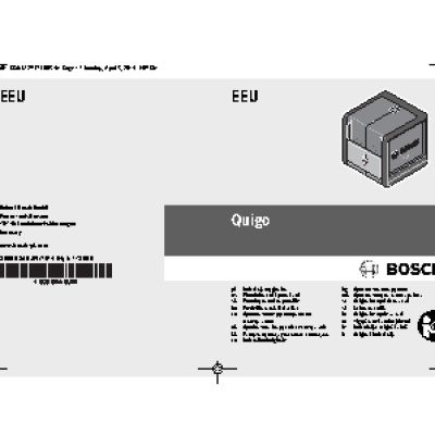 BOSCH Quigo (0.603.663.220)
