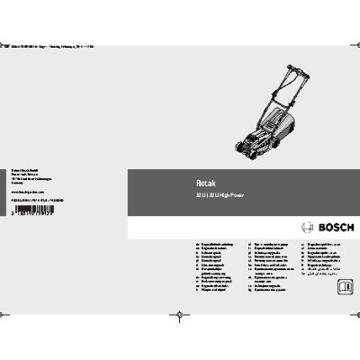 BOSCH ROTAK 32 Li-Ion 0600885 D 01