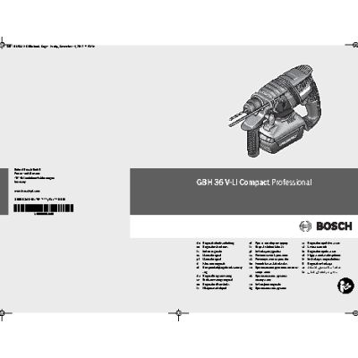 BOSCH SDS-Plus GBH 36 V-LI Compact