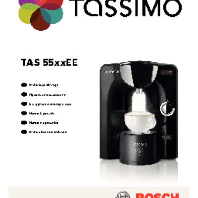 BOSCH TAS 5542 Tassimo