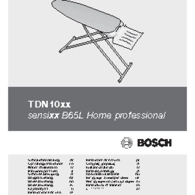 BOSCH TDN 1010