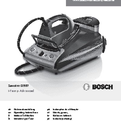 BOSCH TDS-373118 P Sensixx DS 37 EditionRosso