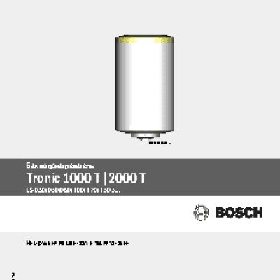 BOSCH Tronic 1000T ES 050-5 1500W BO L1S-NTWVB