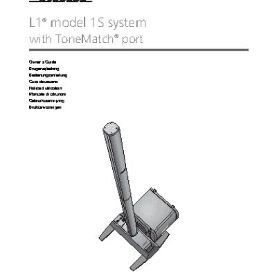 BOSE L1 Model 1S с басовым модулем B1