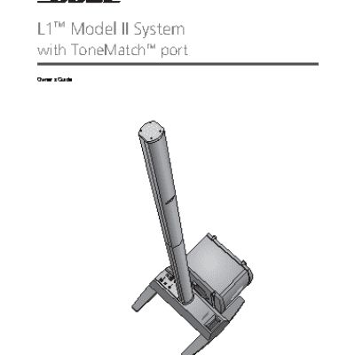 BOSE L1 Model II с басовым модулем B2