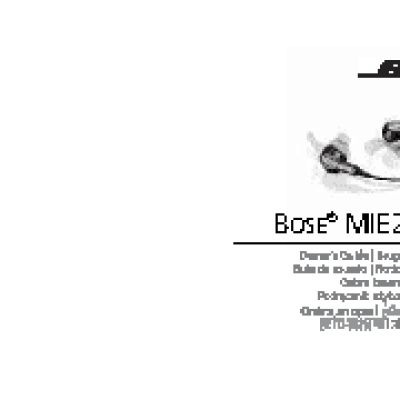 BOSE MIE2i