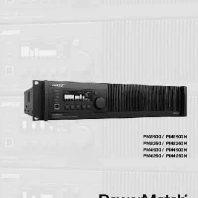 BOSE PowerMatch PM4500N