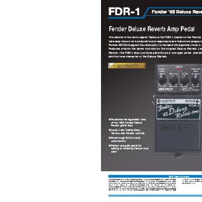 BOSS FDR-1