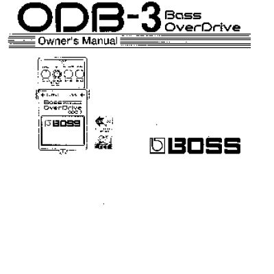 BOSS ODB-3 Bass OverDrive