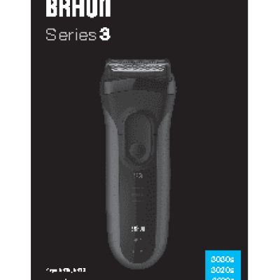 BRAUN 3020s Series 3