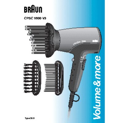 BRAUN CPSC 1800 V3 MN