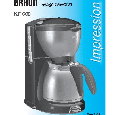 BRAUN KF 600