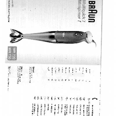 BRAUN MR7730