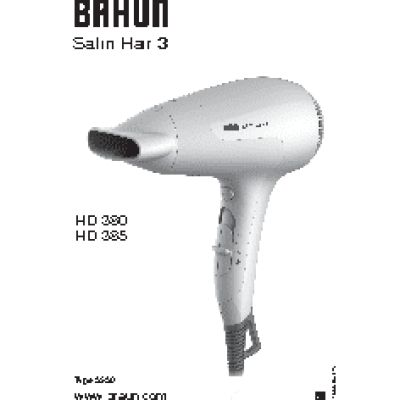 BRAUN Satin Hair 3 HD 380