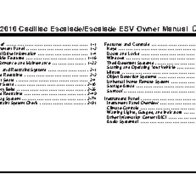 CADILLAC ESCALADE (2010)